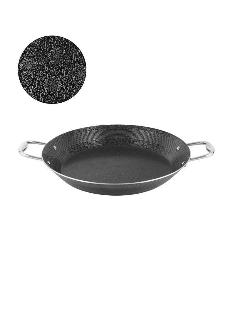 Life Smile 32cm Hybrid Stainless Steel Non-Stick Paella Pan with Induction Base (2.8L) - Image 1